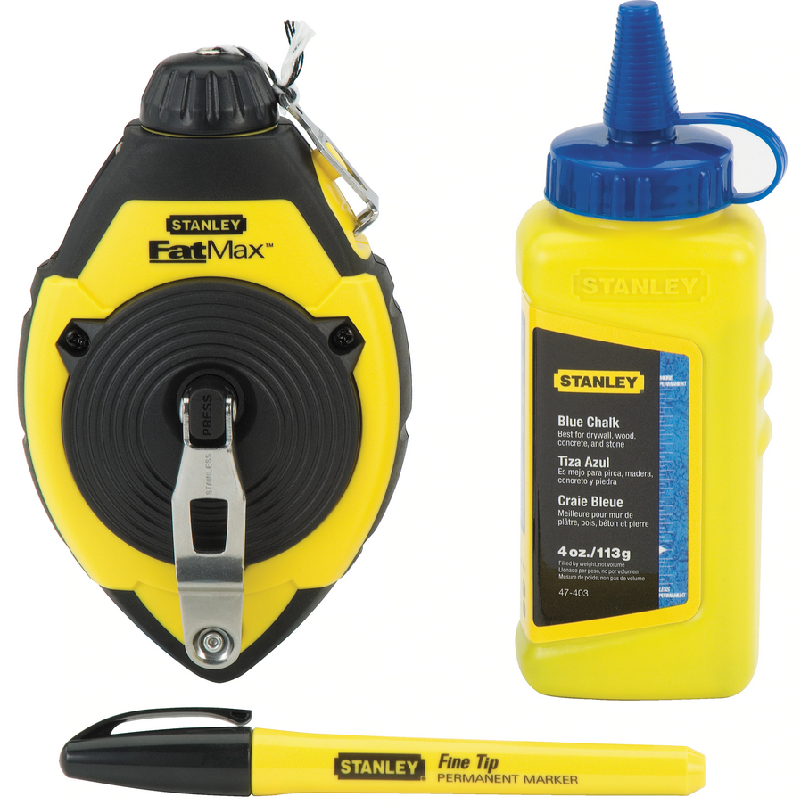100 ft FATMAX® Chalk Line Reel Kit