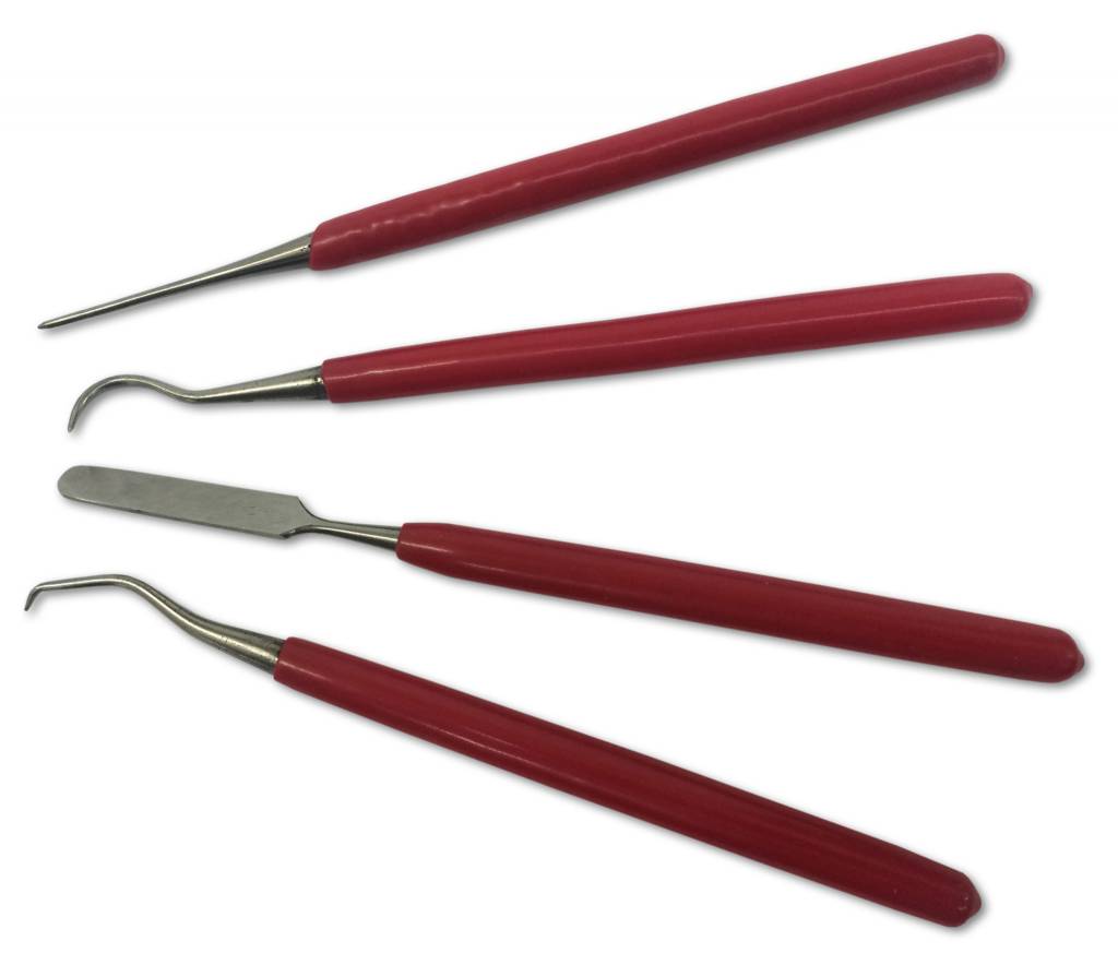 Coated Wax Tool Set (4pcs)