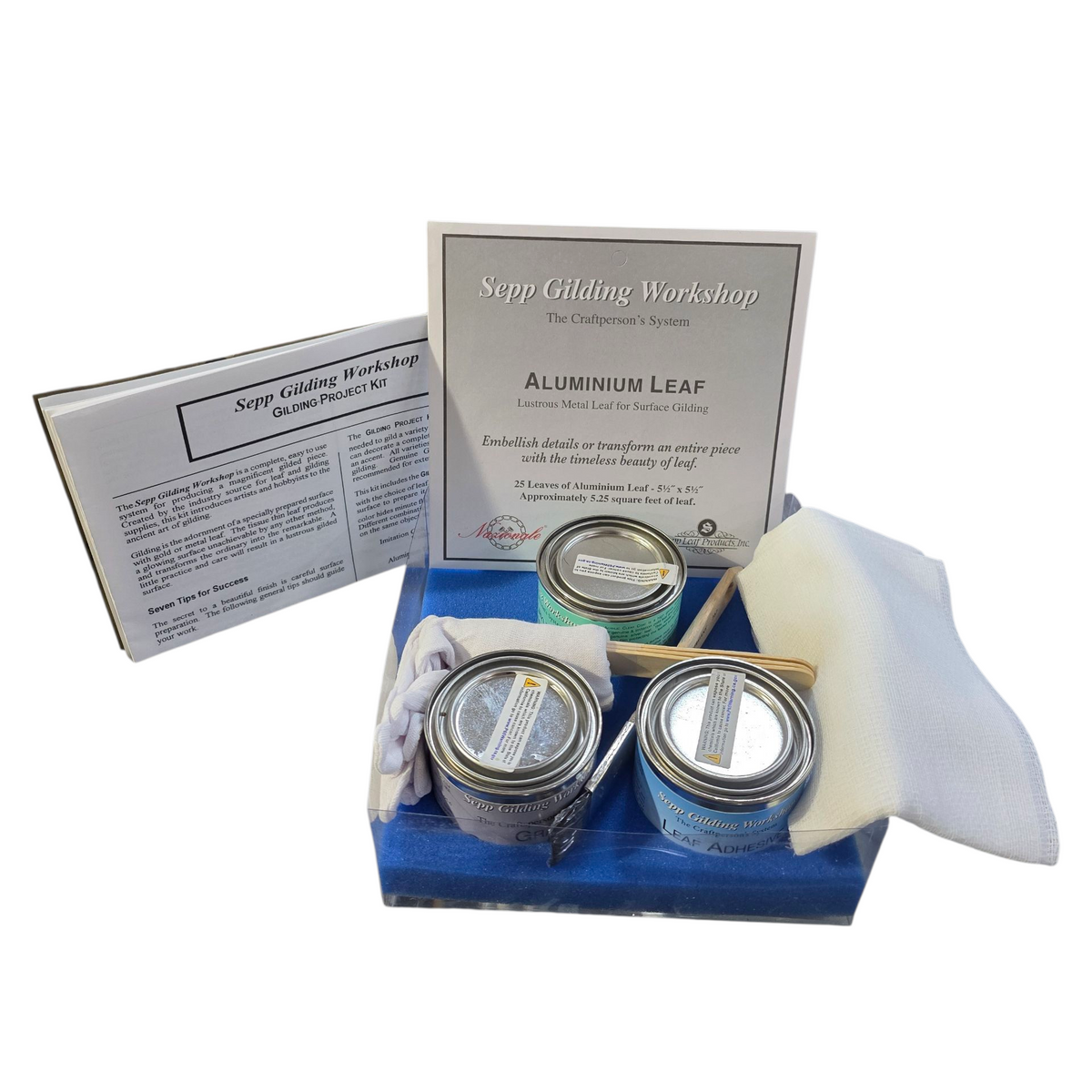 Kit Dorado Completo Hoja De Aluminio