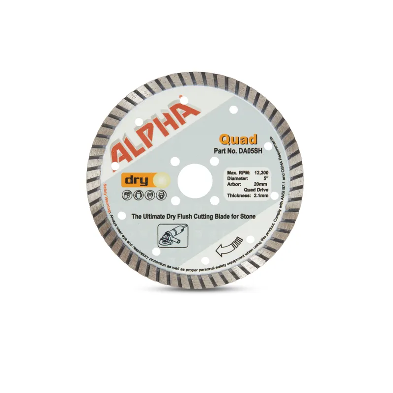 Alpha® Quad Diamond Blades