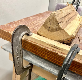 261207 Direct Carving in Wood Class Monday 5:30-8:30pm December 2026