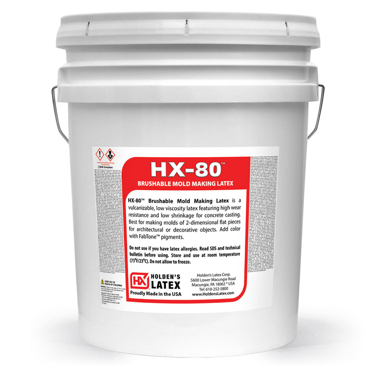 Látex para fabricación de moldes que se puede cepillar HX-80