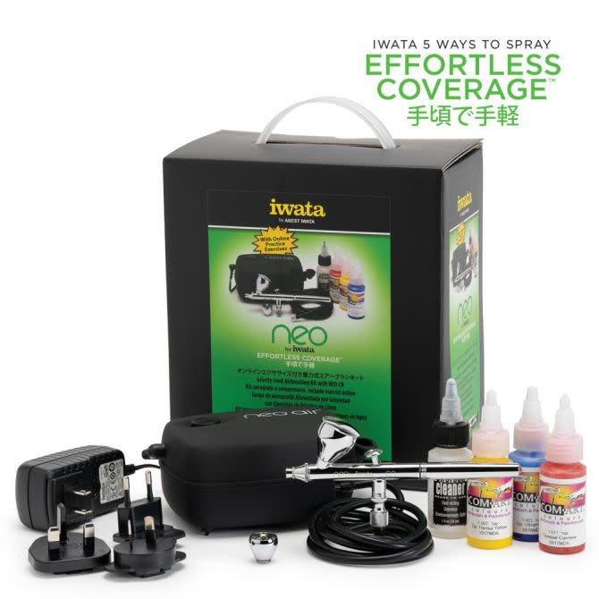 NEO untuk Kit Airbrushing Suapan Graviti Iwata dengan NEO CN
