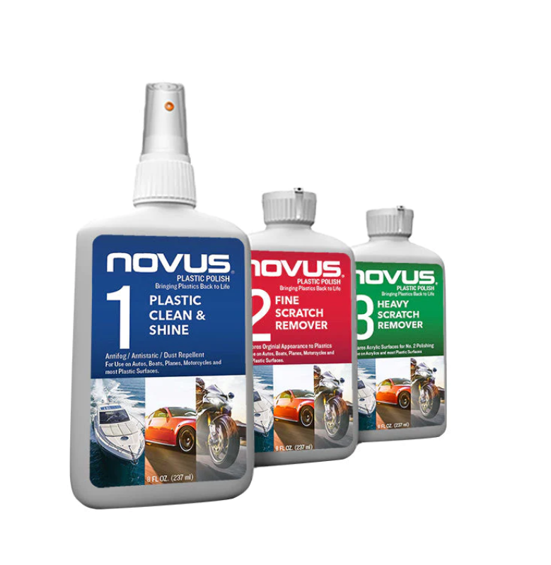 Kit Penggilap Plastik NOVUS