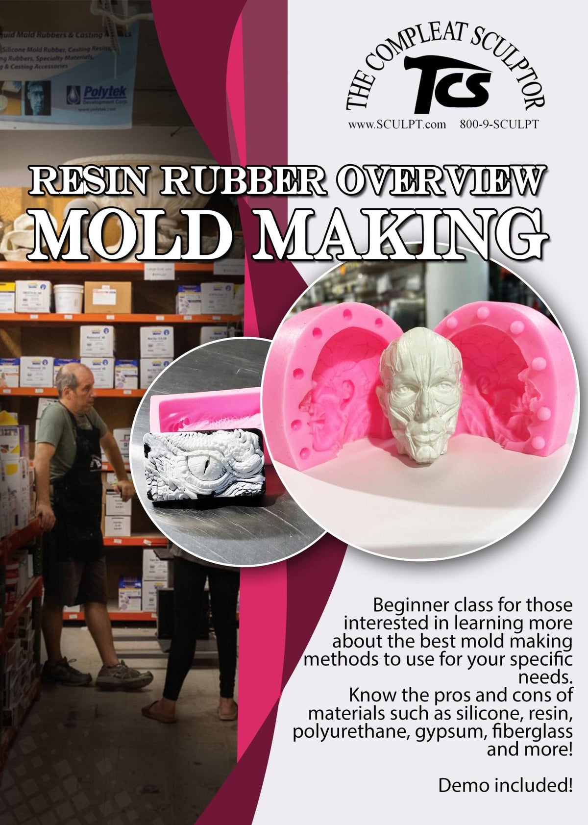 261008 Resin Rubber Overview Mold Making - October 8th