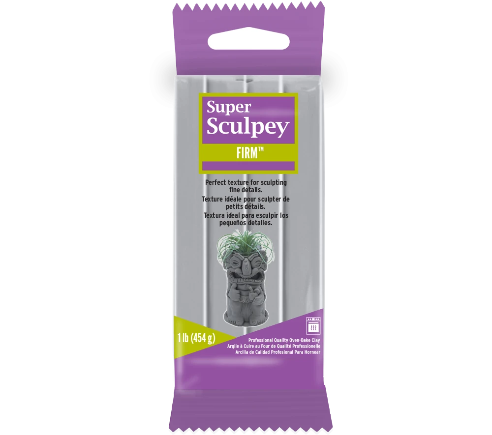 Super Sculpey® Gray Firm 1lb
