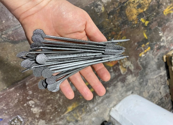 Steel Rifflers & Rasps for Stone