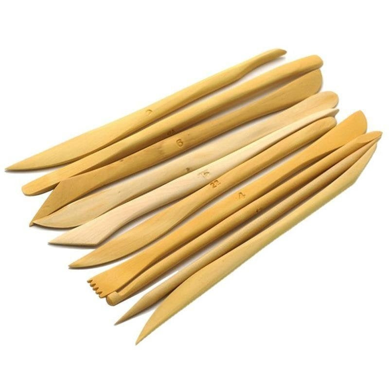 Wooden Clay Tools