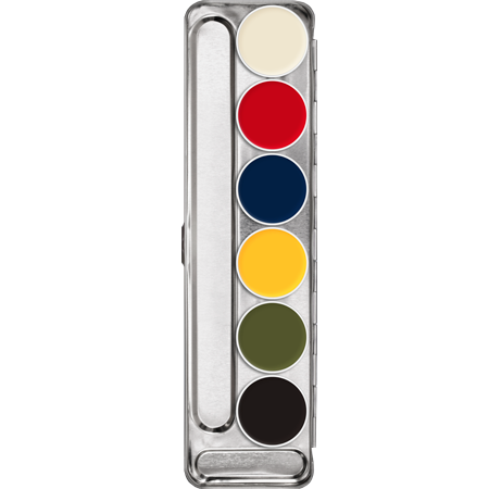 Rubber Mask Grease Palette 6 Color A