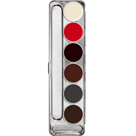 Palet Gris Topeng Getah 6 Warna S