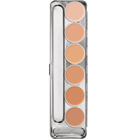 Palet Gris Topeng Getah 6 Warna W