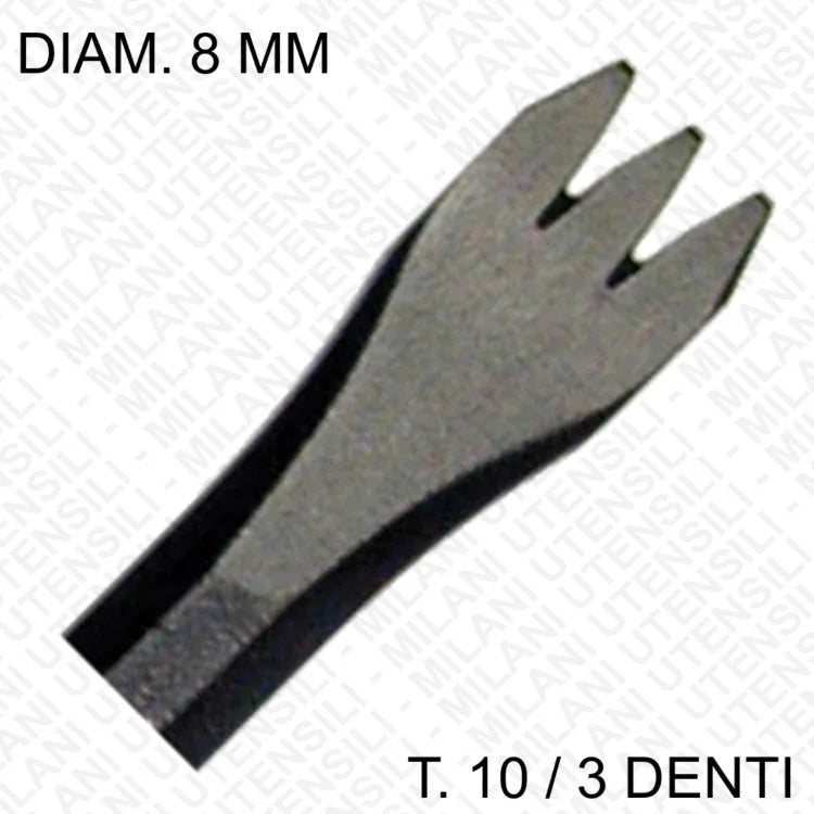 Milani Steel Hand Tooth Chisels