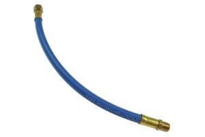 12'' Whip Nitrile Blend Pigtail, 1/4'' MPT x FPT Pusing (Jenis Bola) RP0412