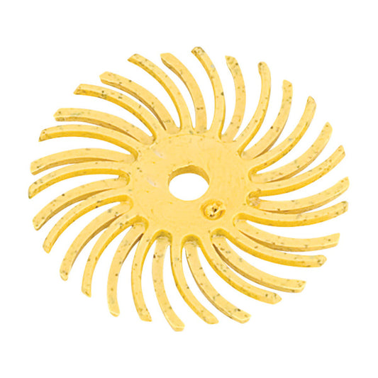 Scotch-Brite™ Radial Bristle Disc 1'' Yellow 80Grit (24 Pack)