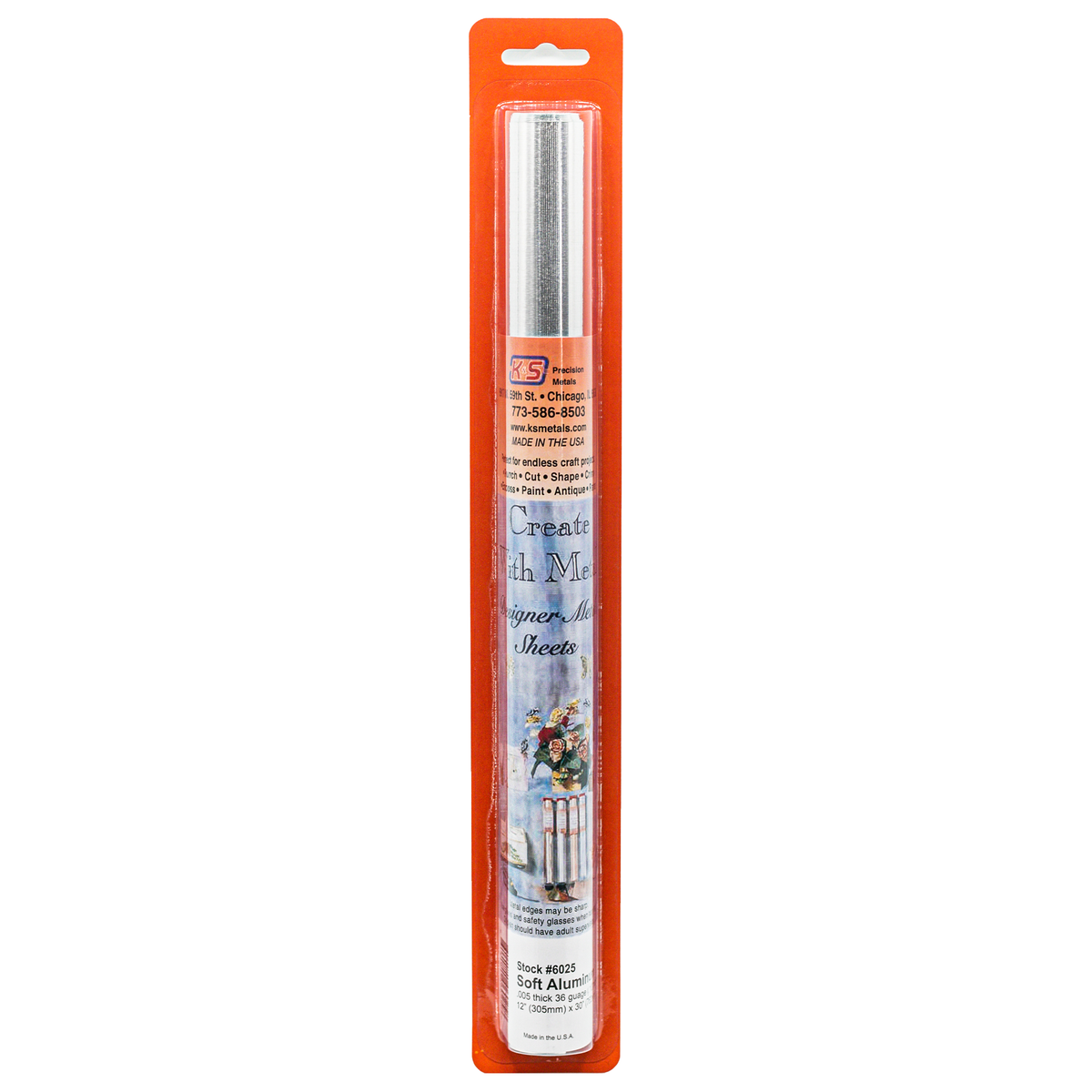 Aluminum Foil 36 Gauge 12'' x 30'' Roll Shim #6025