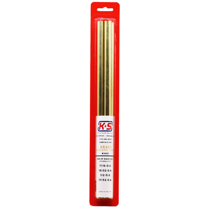 Round Brass Telescopic Tubing Assortment