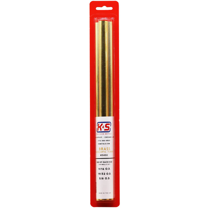 Round Brass Telescopic Tubing Assortment