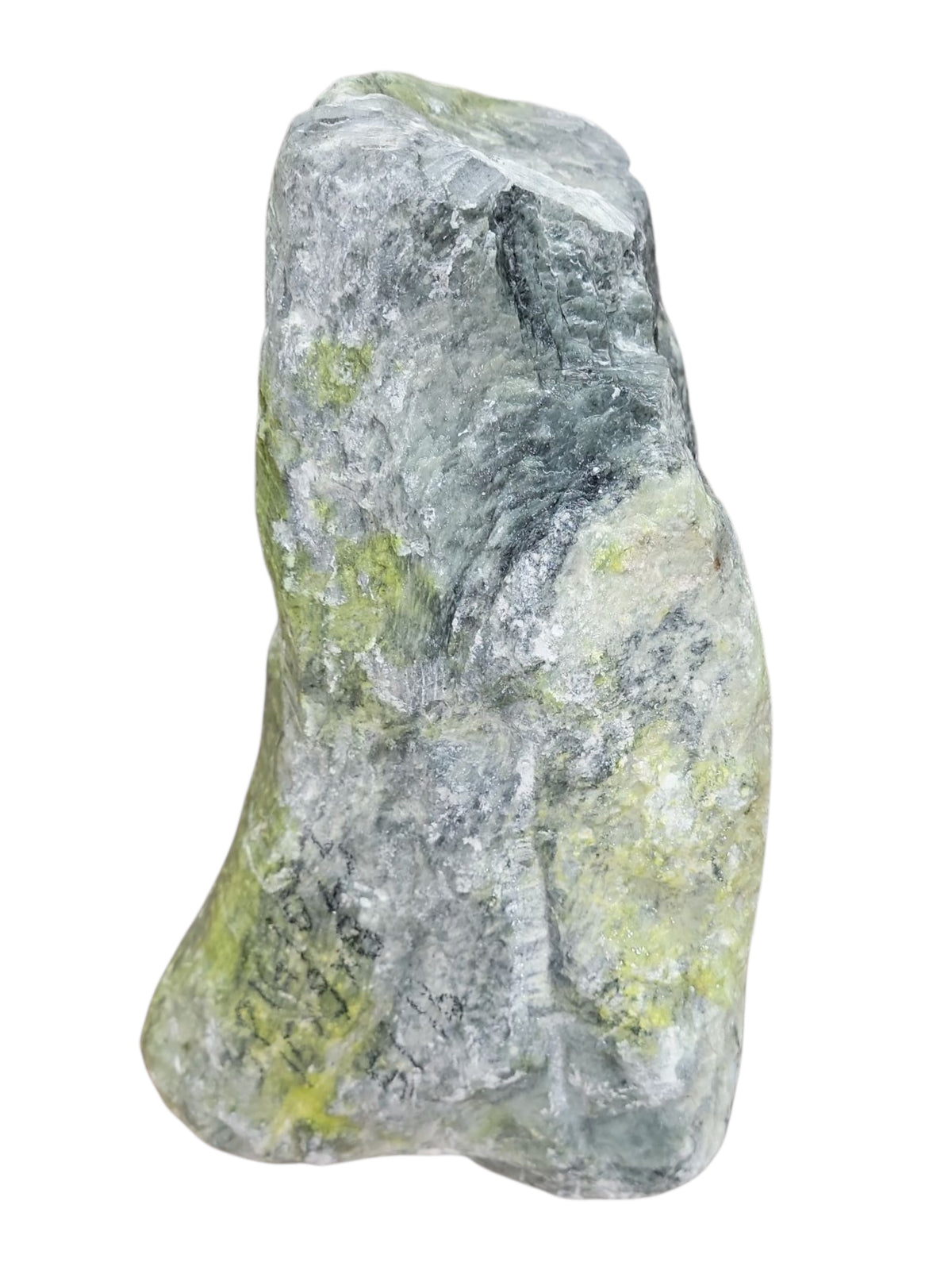 Indian Gray/Green Soapstone 51lb 15x3x8 1023