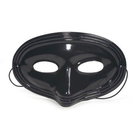 Topeng Plastik - Hitam