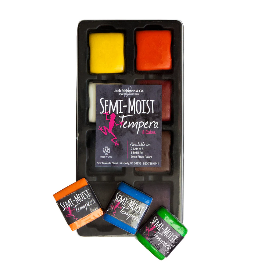 Set Tempera Separuh Lembap