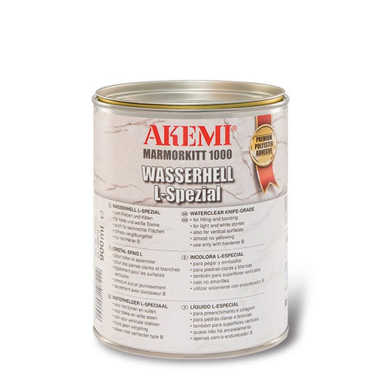 Akemi Waterclear Knife Gred Poliester 900ml