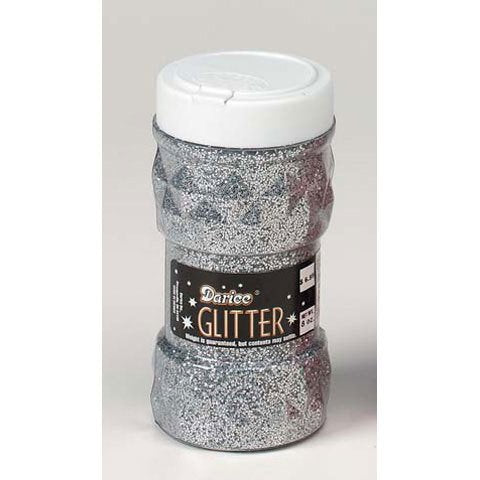 Balang Glitter - Perak - 8 oz
