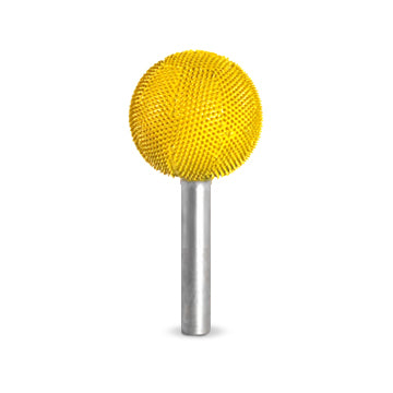 Sfera 1" Green Coarse Grit Burr 1/4" Shank 
