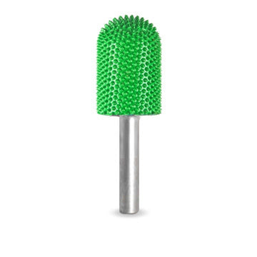 Bola Hidung 3/4" Green Coarse Grit Burr 1/4" Shank