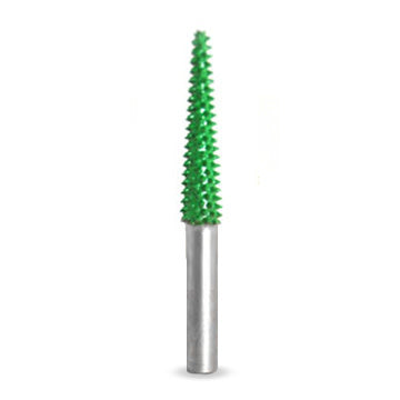 Tirus 1/4" Green Coarse Grit Burr 1/4" Shank