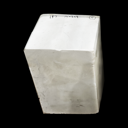 Sivec - Macedonian White Marble 14x9x9 118lbs