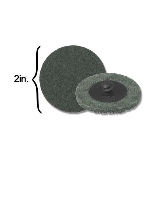 Scotch-Brite™ Roloc™ Surface Conditioning Disc 2'' TR Super Fine Grey (10 Pack)