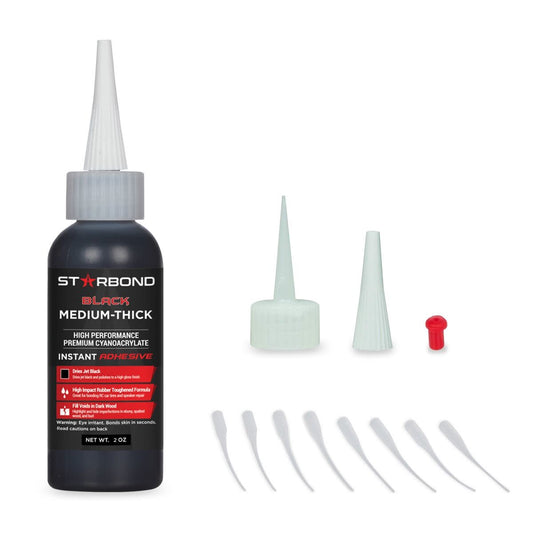 Hitam Sederhana Tebal CA 2oz