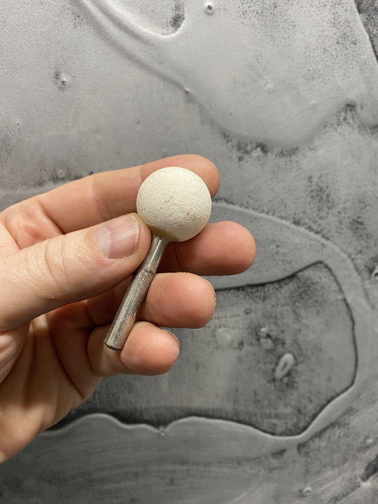 #25 Sfera AW Batu Melekap Aluminium Oksida 1"D (1/4'' Batang)