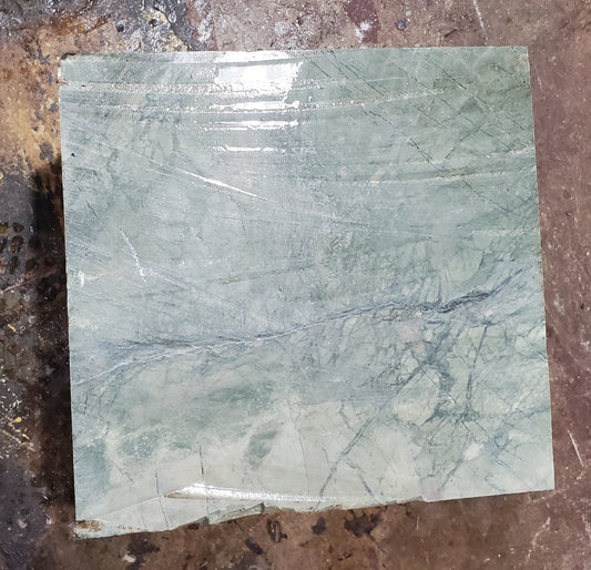 215lb Green Nephrite Jade 12"x12"x12" Blok #J024