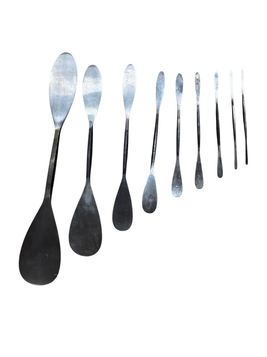 Alat Spatula Berganda Keluli Itali