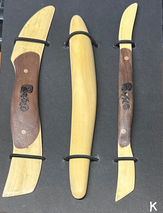 Set Alat Kayu Kotak Buatan Tangan OOAK 3 #7