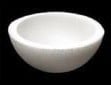 Styrofoam Half Hollow Ball 12''