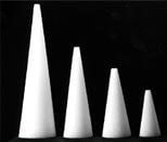 Cono de poliestireno 12''x4''