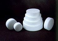 Styrofoam Disk 6"x1.25"