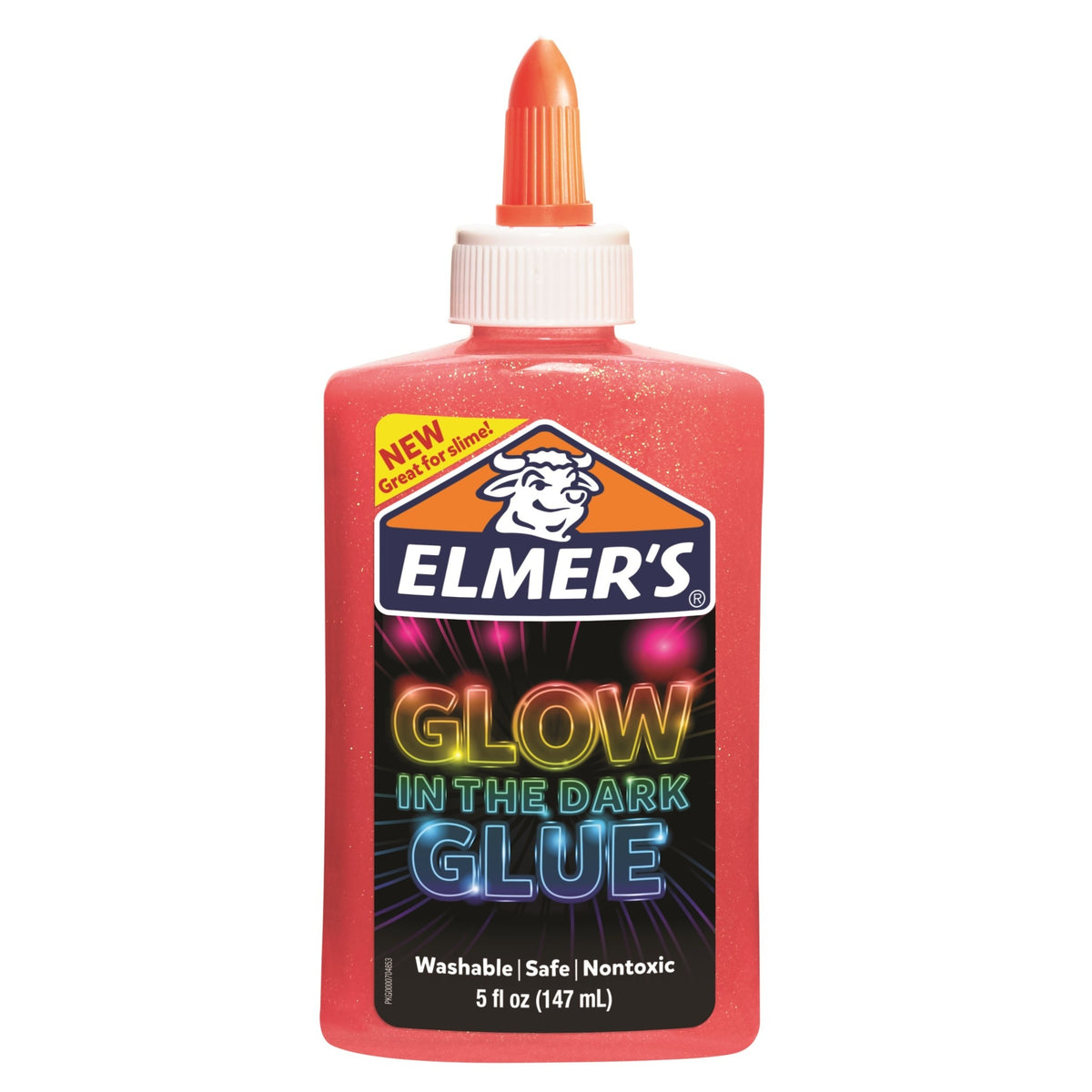 Pink Glow in the Dark Glue 5oz