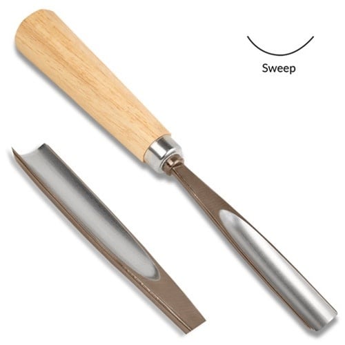 #7 Straight Wood Gouges Pro