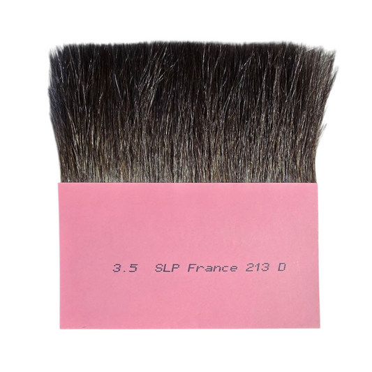 Petua SLP Gilders - Berganda- 3.5" lebar x 2" Panjang - Rambut Tupai Talahuthy Kelabu- Perancis
