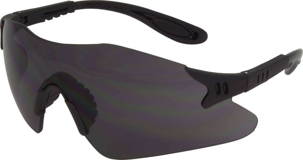 Gafas de seguridad tintadas en negro
