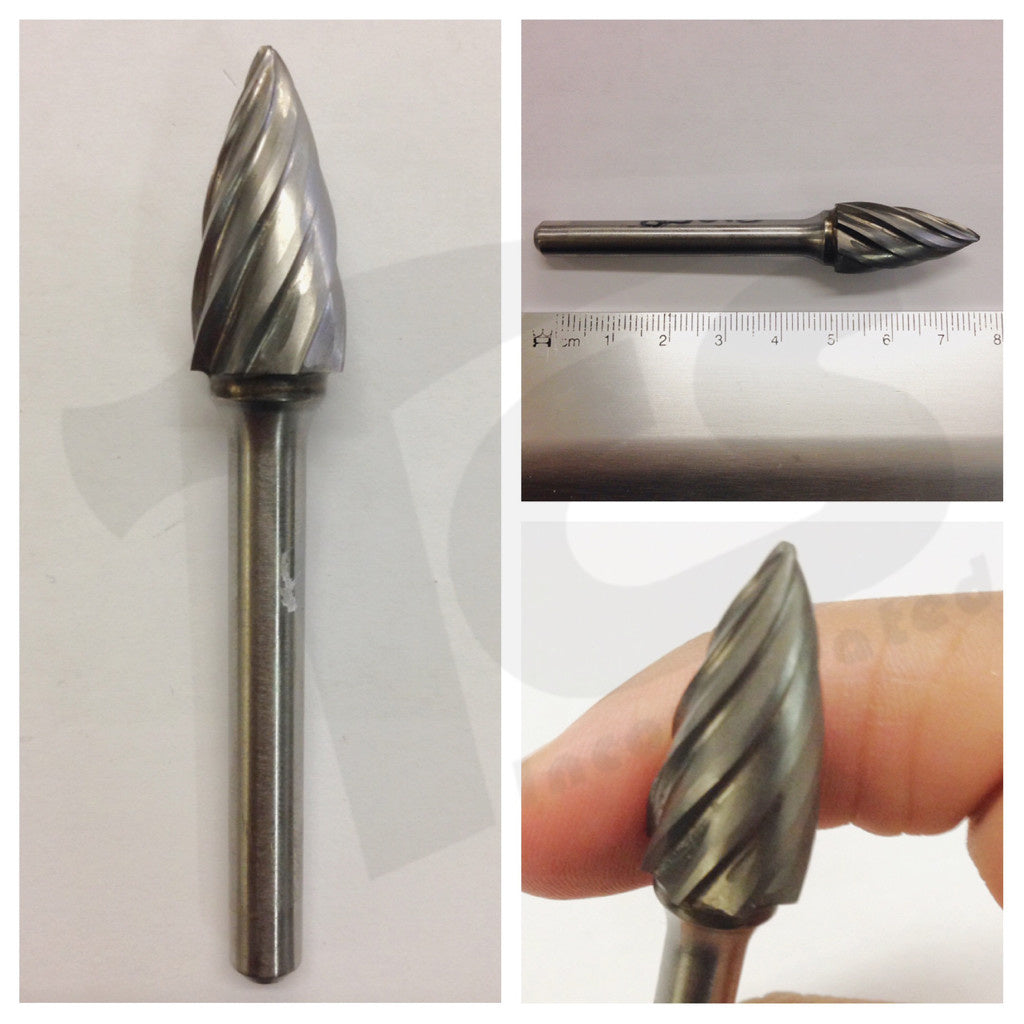 Pointed Tree Carbide Burrs