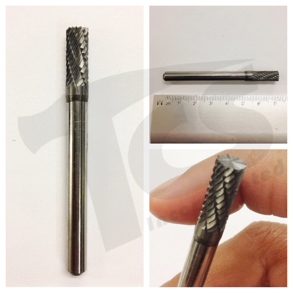 Cylinder End Cut Carbide Burrs