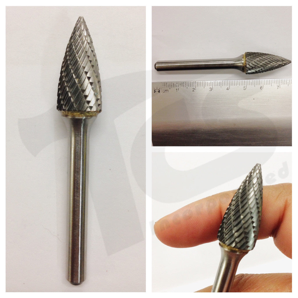 Pointed Tree Carbide Burrs