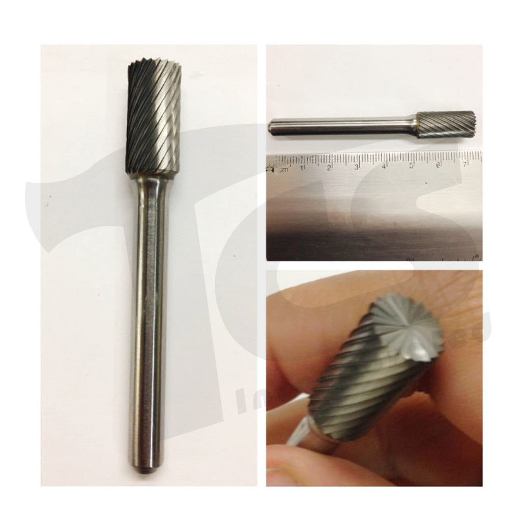 Cylinder End Cut Carbide Burrs