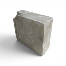 Mario's Italian White Translucent Alabaster Cut Block 18lb 3x8x9 202606220181