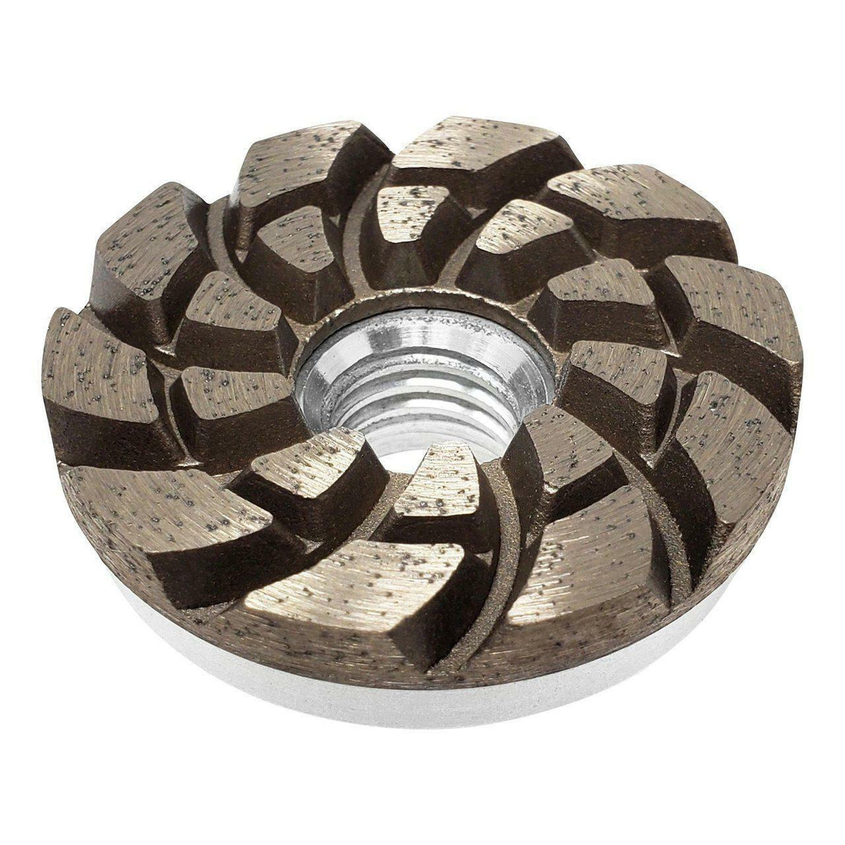 Roda Pengisar Berlian Turbo 4in Tersinter Kasar