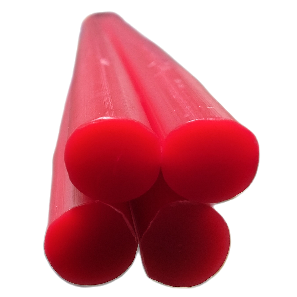 Pepejal Pusingan Merah Lilin